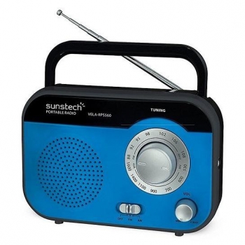 Radio de Sobremesa Sunstech RPS560 - Azul