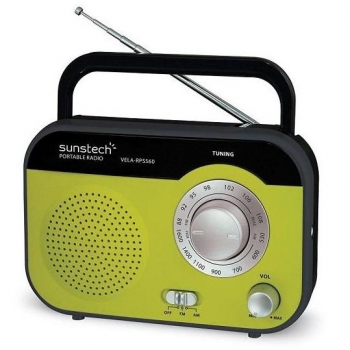 Radio de Sobremesa Sunstech RPS560 - Verde