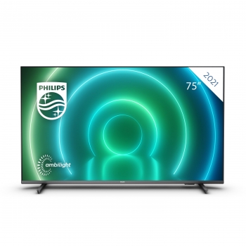 TV LED 190,5 cm (75") Philips 75PUS7906/12, 4K UHD, Smart TV