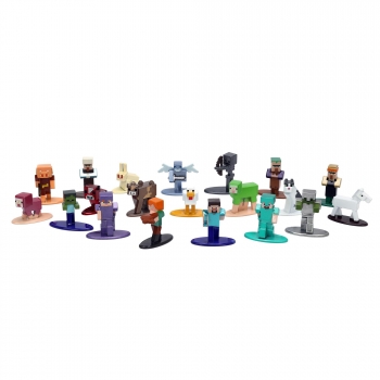Minecraft - Set 20 Figuras 4 cm