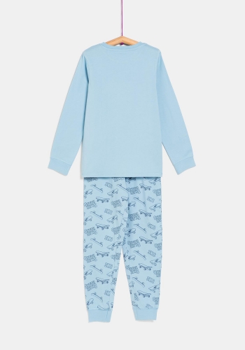 Pijama manga larga sostenible de Niño TEX