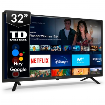 sostén Parecer igualdad TV LED 81,28 cm (32") TD Systems K32DLC17GLE, HD, Smart TV | Ofertas  Carrefour Online