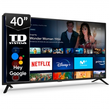 TV LED 101,6 cm (40") TD Systems K40DLC17GLE, Full HD, Smart TV