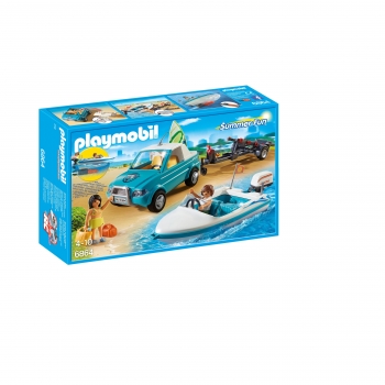 Playmobil - Pick Up con Lancha