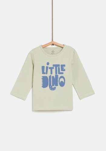 Camiseta manga larga estampada de Bebé TEX