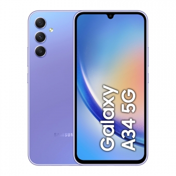 Samsung Galaxy A34 5G 128GB + 6GB RAM - Violeta