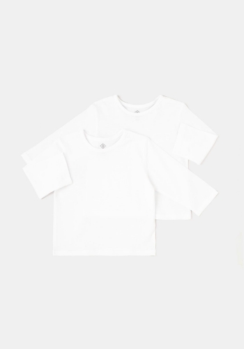 Pack 2 camisetas lisas manga larga Unisex TEX