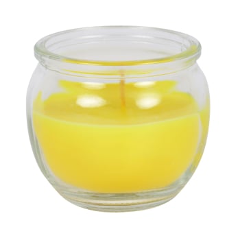 Vela aromática de vidrio Citronela