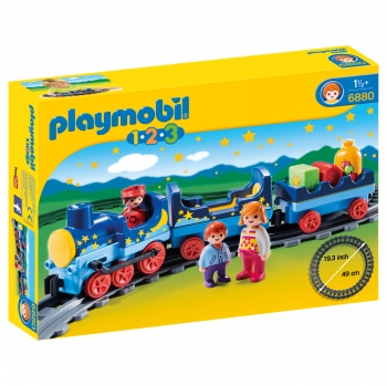 Playmobil - 1.2.3 Tren con Vías