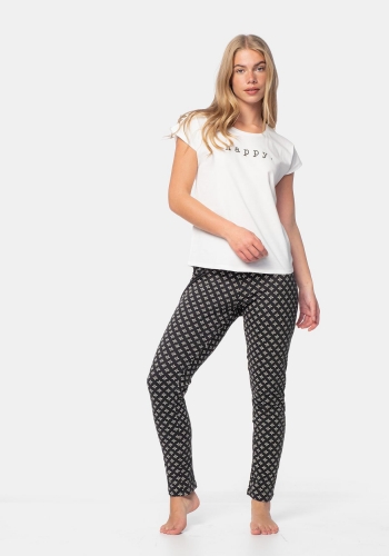 Pijama de algodón dos piezas sostenible de Mujer TEX