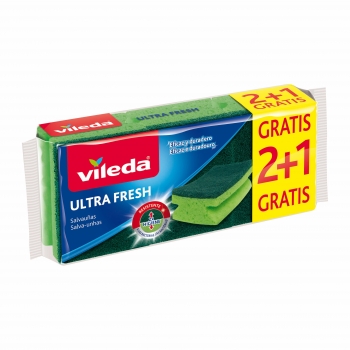 Salvauñas VILEDA Ultrafresh 2 +1 - Verde