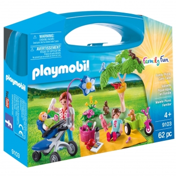 Playmobil Family Fun - Maletín Grande Pícnic Familiar