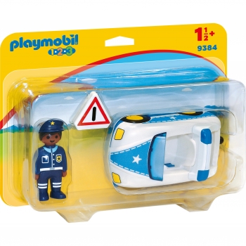 Playmobil 1.2.3 - Coche de Policía