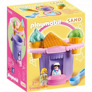 Playmobil Sand - Cubo Heladería