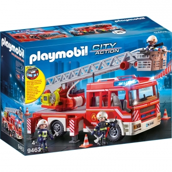 Playmobil City Action - Camión de Bomberos con Escalera