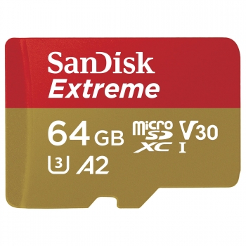 Tarjeta de Memoria Micro SD Sandisk 64GB