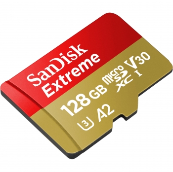 Tarjeta de Memoria SanDisk EXT MSDXC 128GB con Adaptador SD