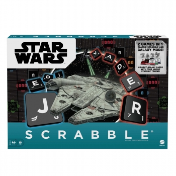Mattel Games Scrabble Star Wars Juego de Mesa +10 Años