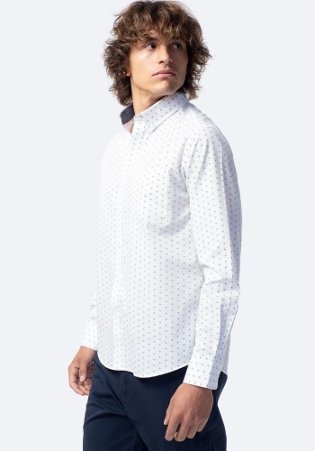 Camisa de manga larga popelín de Hombre TEX
