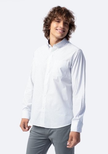 Camisa de manga larga popelín de Hombre TEX