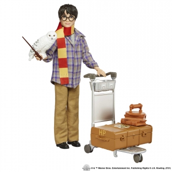 Harry Potter Plataforma 9 3/4 Muñeco de Colección, Juguete +6 Años