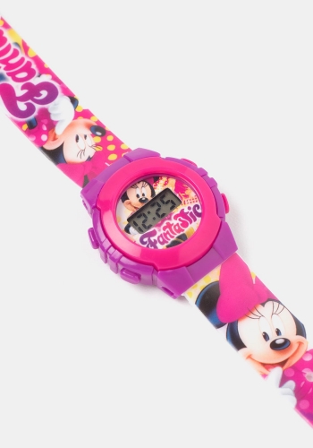 Reloj estampado para Niña de Minnie