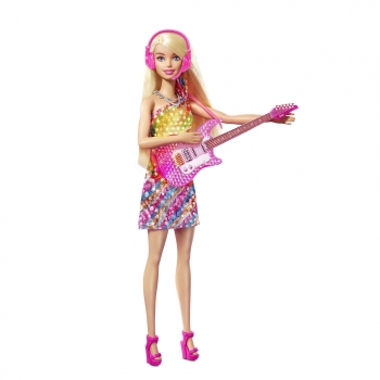 Barbie - Muñeca Barbie Malibú con Guitarra