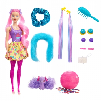 Barbie - Muñeca Barbie Color Reveal Peinados