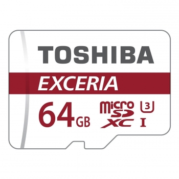 Tarjeta de Memoria Toshiba Micro SDXC 64GB con Adaptador