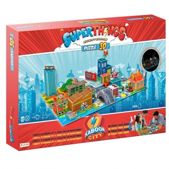 Superzings - Puzzle 3D Kaboom City