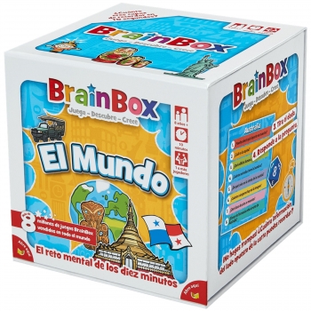 Asmodee Juegos - Brainbox El Mundo +8 años