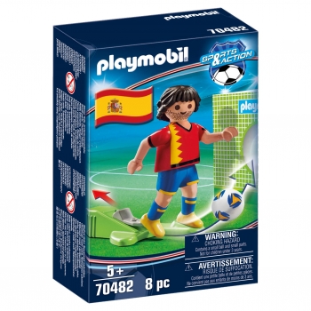 PLAYMOBIL Jugador de Fútbol España 2020 +4 años - 70482 