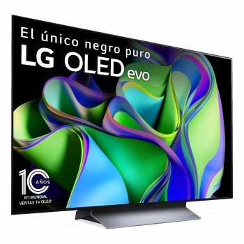 TV OLED 48" (121,92 cm) LG OLED48C34LA, 4K UHD, Smart TV