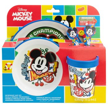 Vajilla 5 Piezas Premium Disney