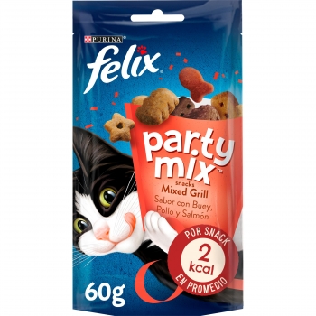 Snack para gato Purina Felix Party Mix Grill 60 g