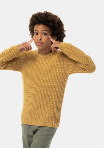 Jersey manga larga y cuello redondo de Niño TEX