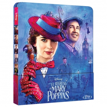 El Regreso de Mary Poppins. Blu-Ray Steelbook