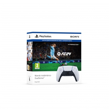 Mando Inalámbrico DualSense Blanco con EA Sports FC24 para PS5