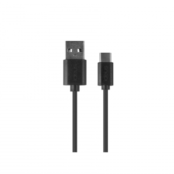 Cable de Datos USB-A a USB-C 2.0 - Negro
