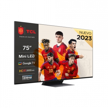 TV Mini LED 75" (190,5 cm) TCL 75C845X1, 4K UHD, Smart TV