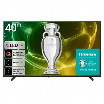 TV QLED 40" (101,6 cm) Hisense 40A5KQ, FHD, Smart TV