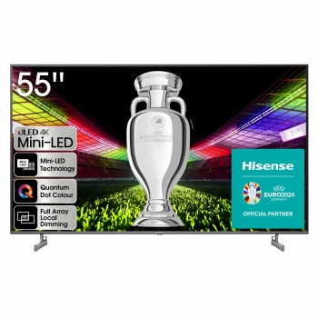 TV Mini LED 55" (139,2 cm) Hisense 55U6KQ, 4K UHD, Smart TV