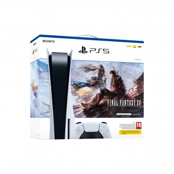Consola Playstation 5 Estándar 825GB con Final Fantasy XVI