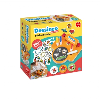 Diset Juegos Dessineo Sticker Studio +4 años