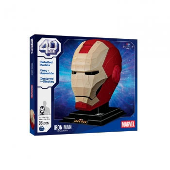 Puzzles 3D - Casco Iron Man Puzzle 4 D +8 años