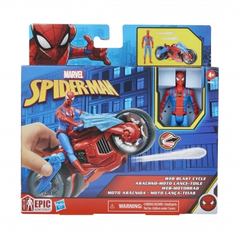 Spiderman - Moto arácnida +4 años