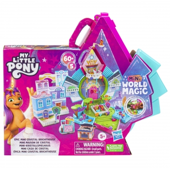 My Little Pony - Mini Mundo Mágico Mini Casa brillante de cristal +5 Años
