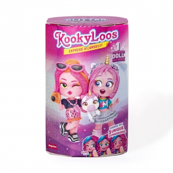 Kookyloos Surprise Doll Glitter Glam +4 Años