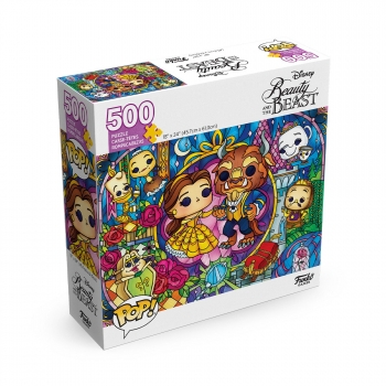 Pop Puzzles Disney Beauty and The Beast +6 años