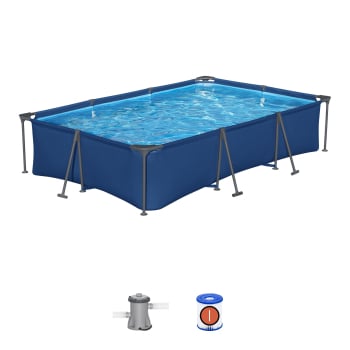 Piscina Rectangular Tubular 300x201x66 cm – Cancún